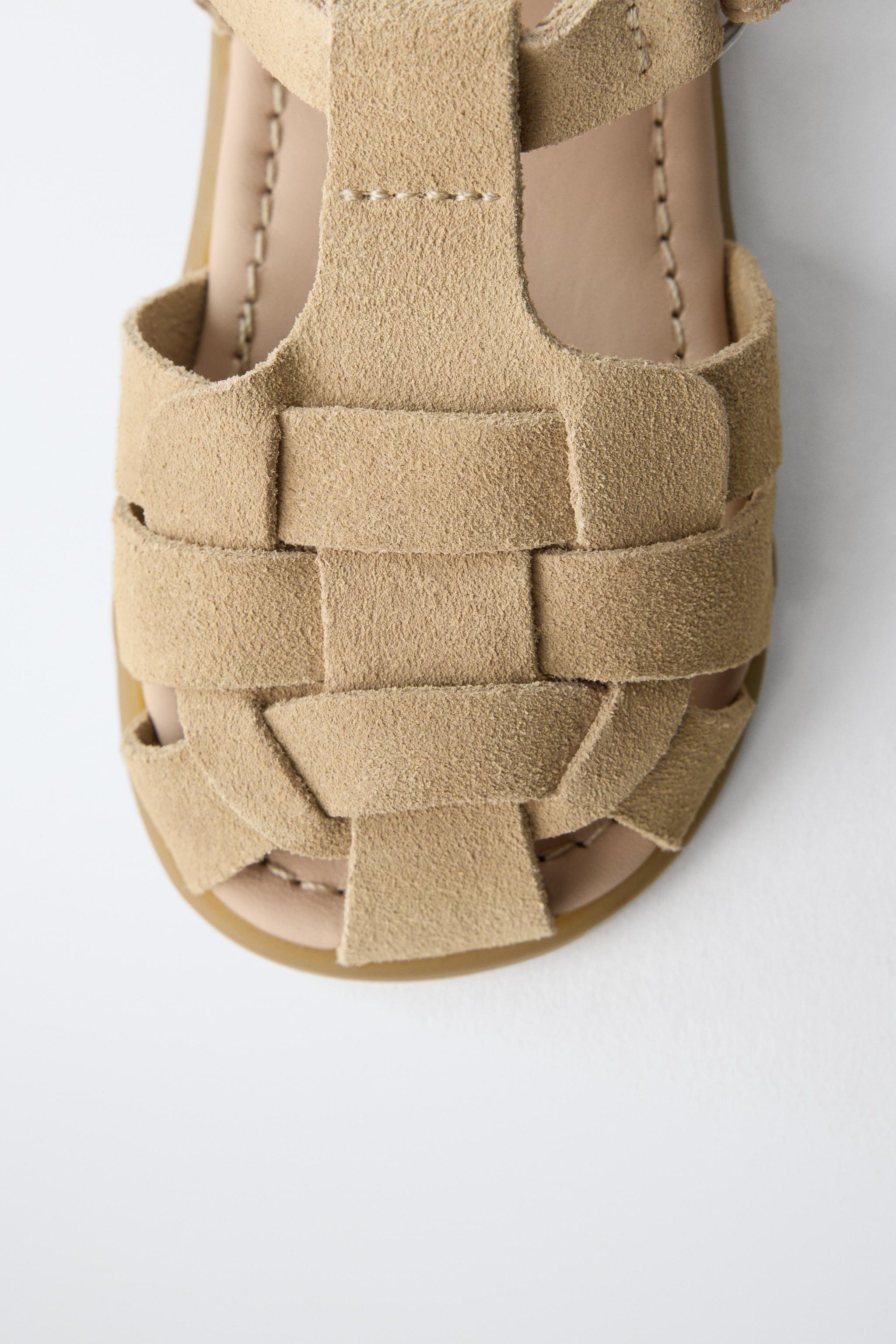 LEATHER BAREFOOT FISHERMAN SANDALS